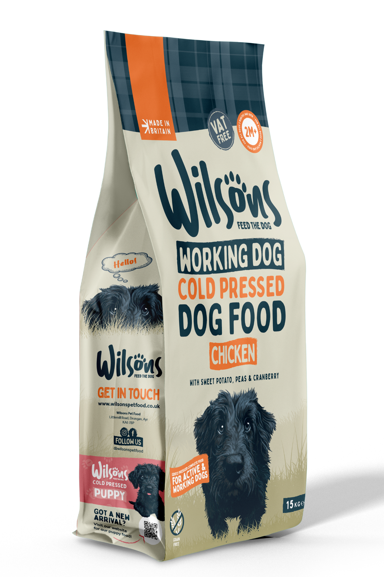 Chicken Cold Pressed Working Dog Food