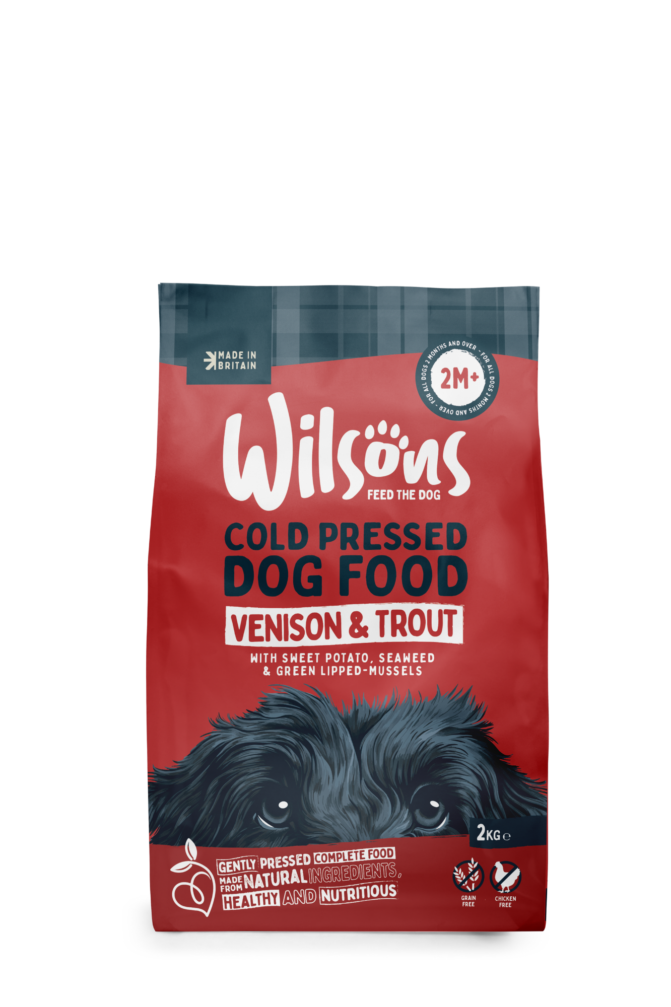 Venison & Trout Premium British Cold Pressed Dog Food