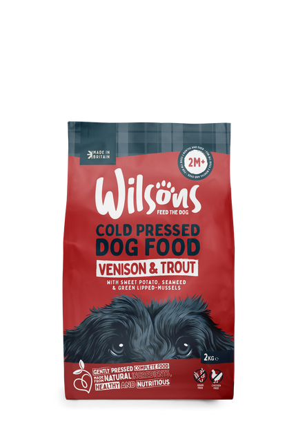 Venison & Trout Premium British Cold Pressed Dog Food