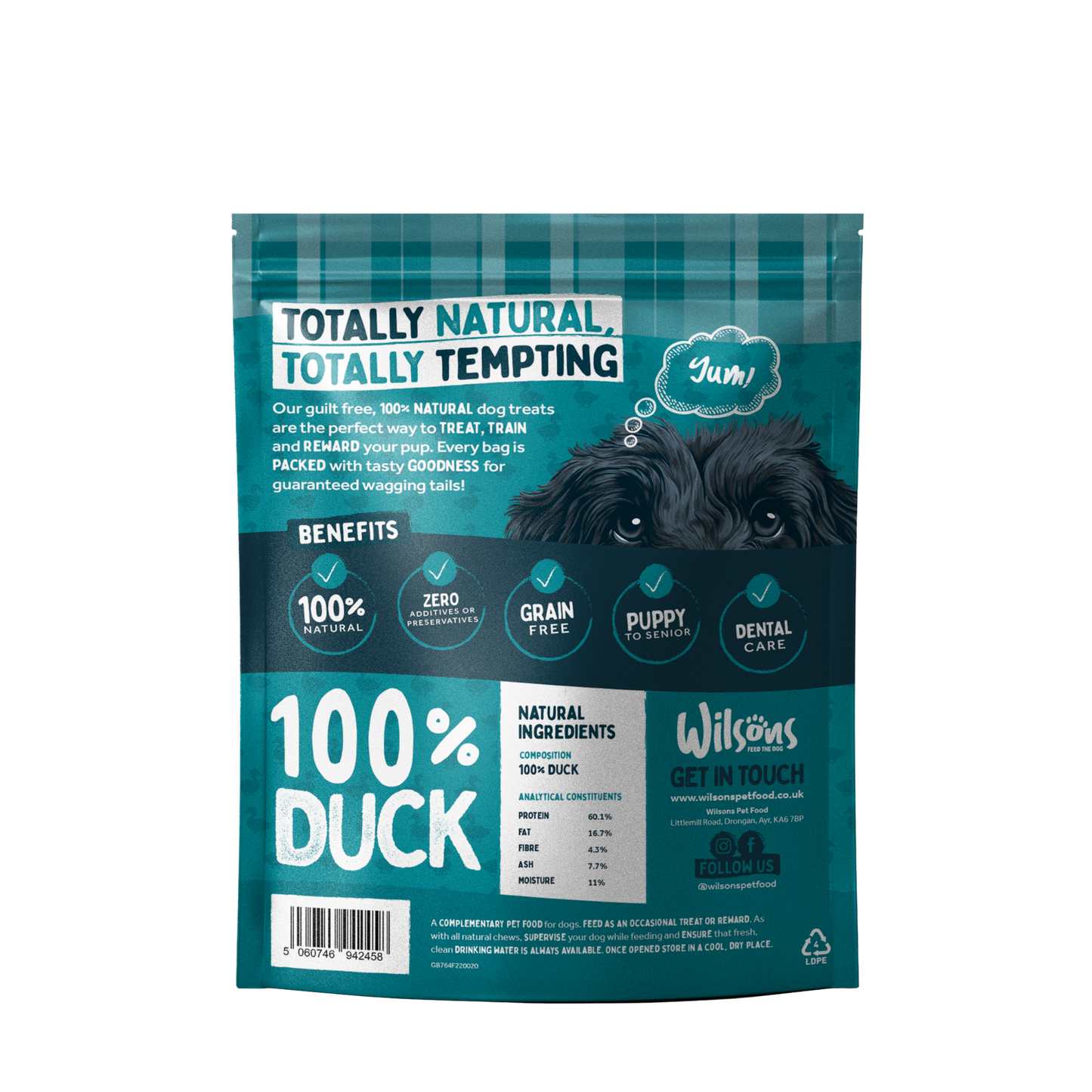 Duck Necks Natural Dog Treats