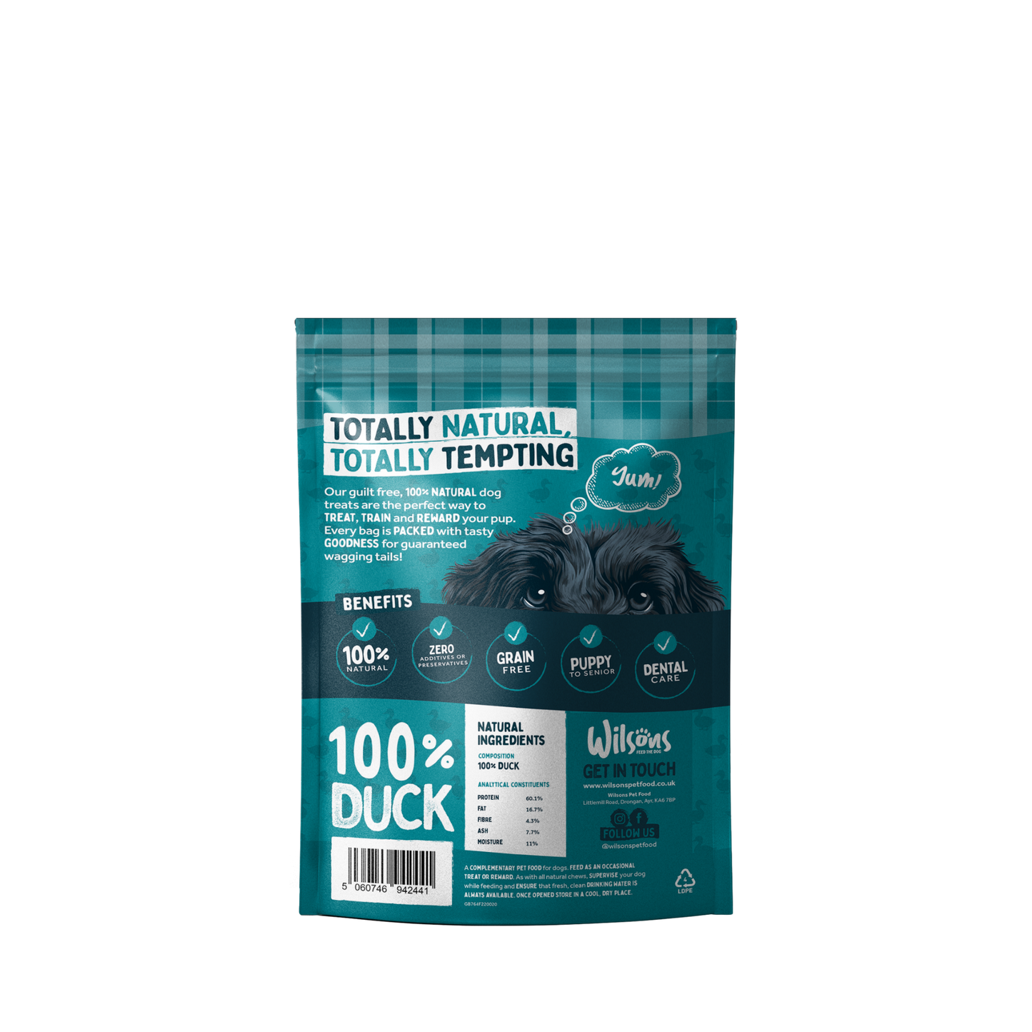 Duck Necks Natural Dog Treats