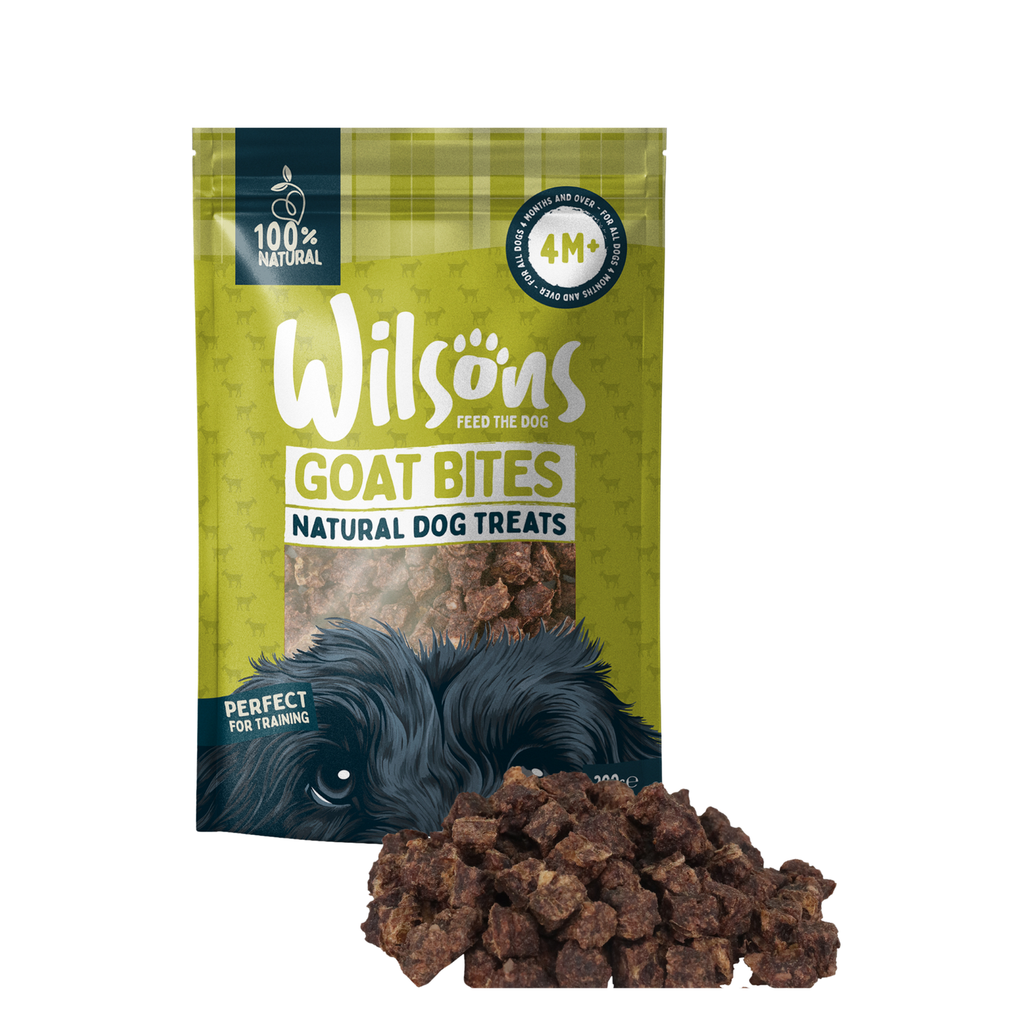 Goat Bites Natural Dog Treats