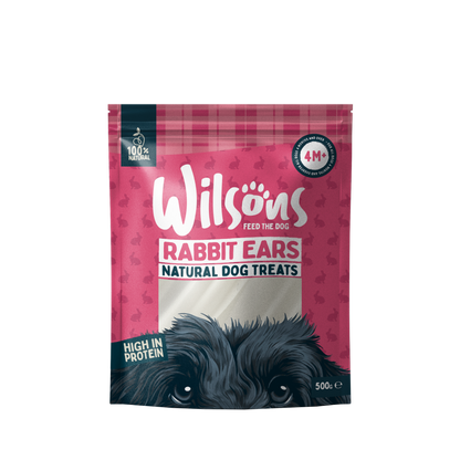 Rabbit Ears Natural Dog Treats