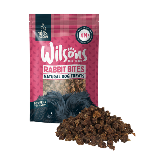 Rabbit Bites Natural Dog Treats