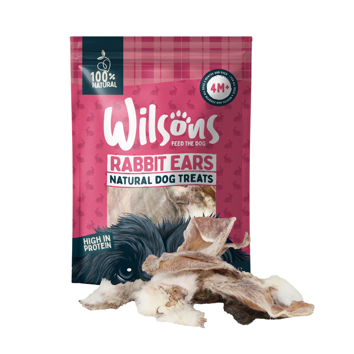 Rabbit Ears Natural Dog Treats