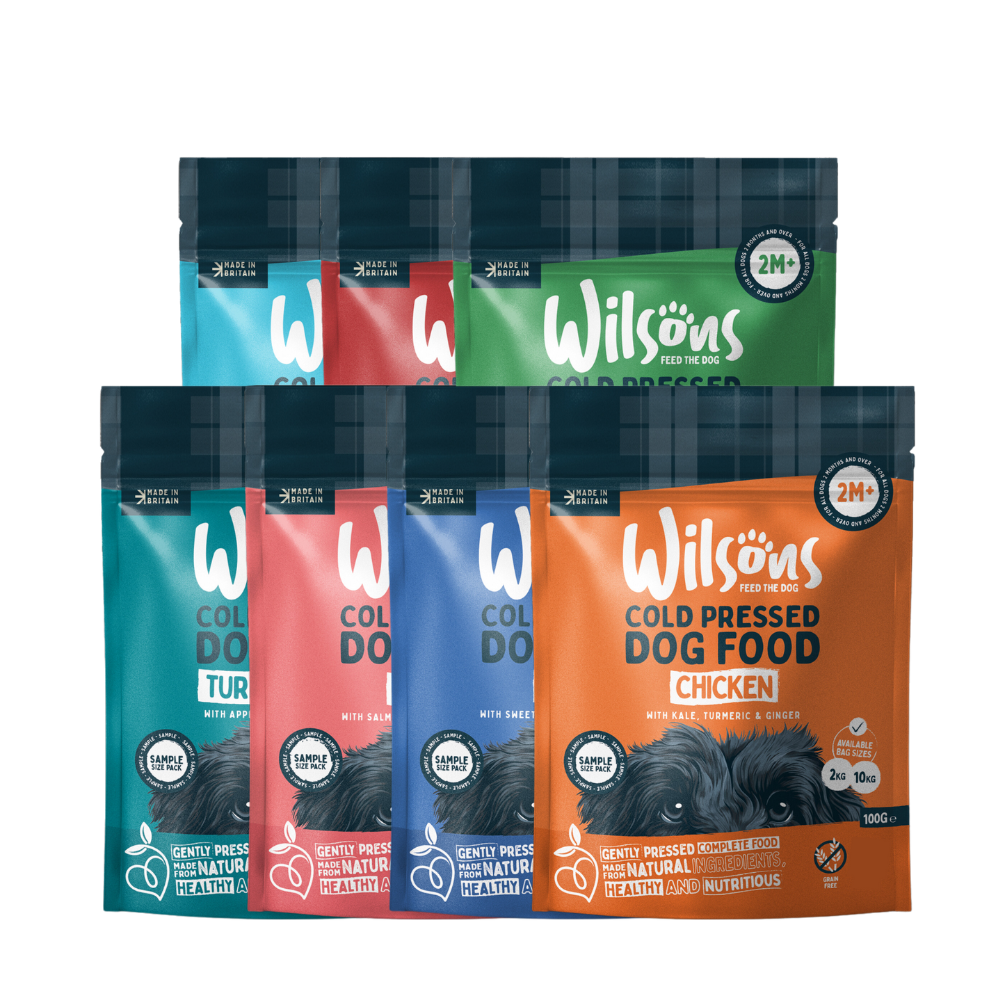 Cold Pressed Dog Food Sample Box