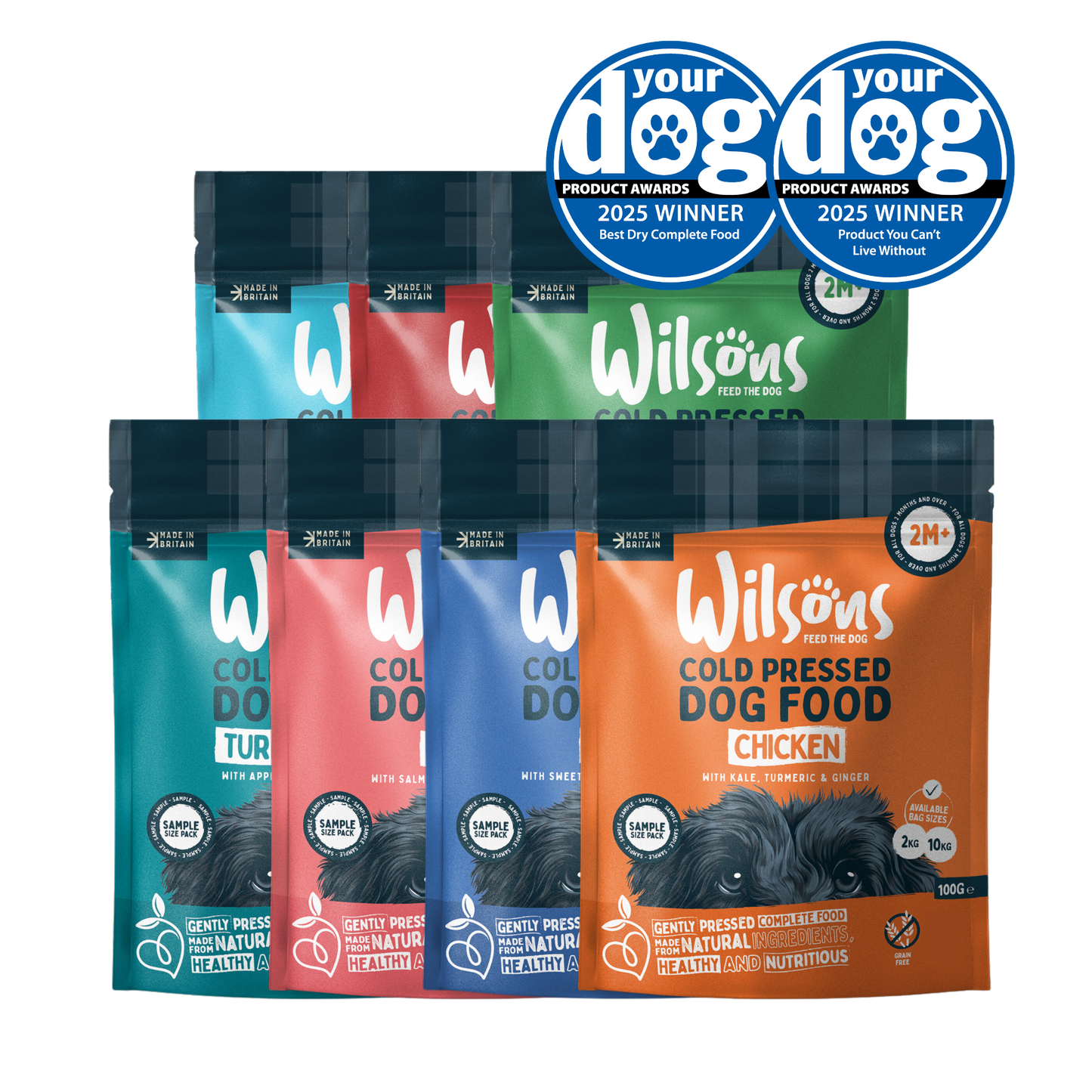 Cold Pressed Dog Food Sample Box