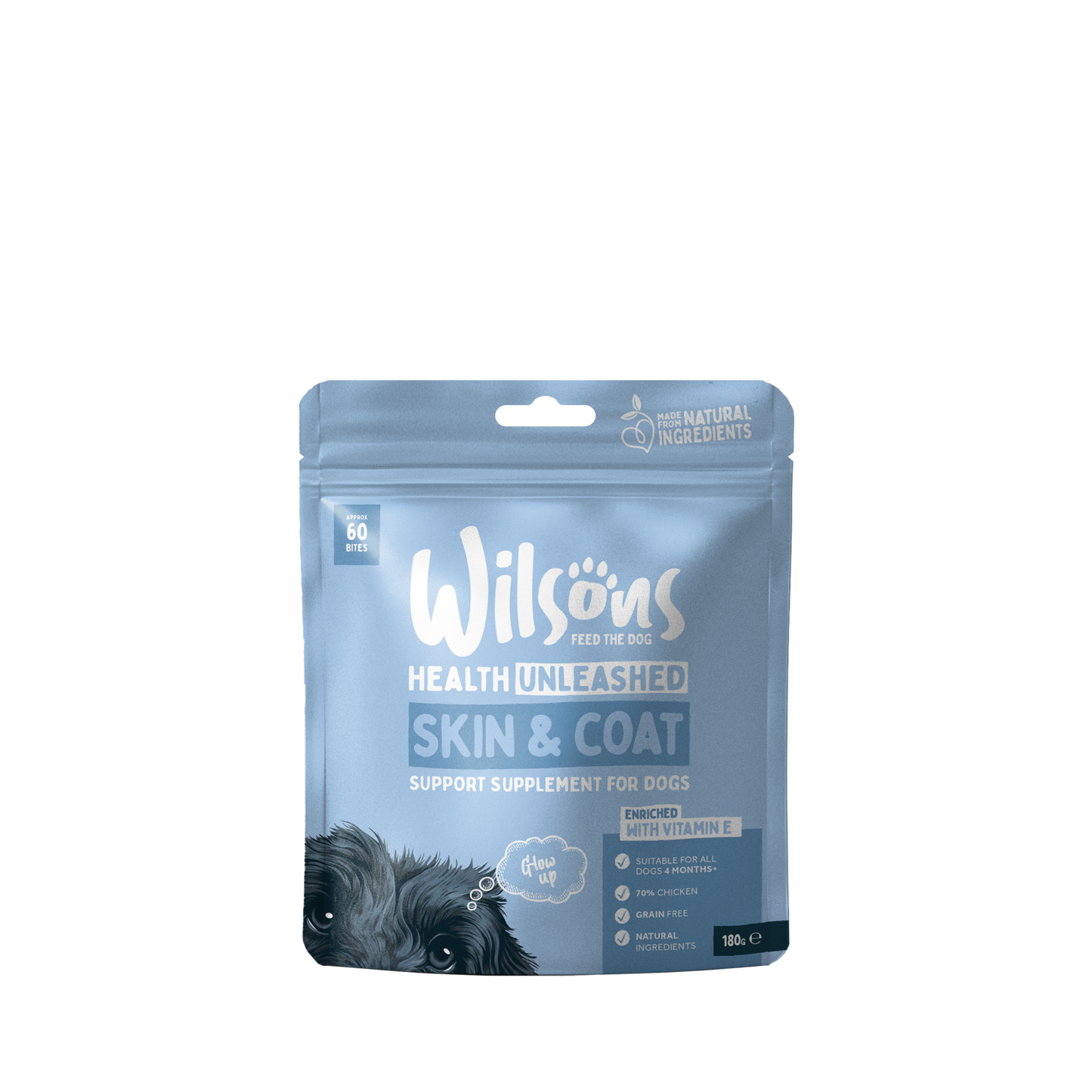 Skin and Coat Support Supplement for Dogs