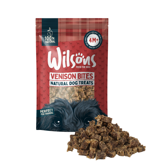 Venison Bites Natural Dog Treats