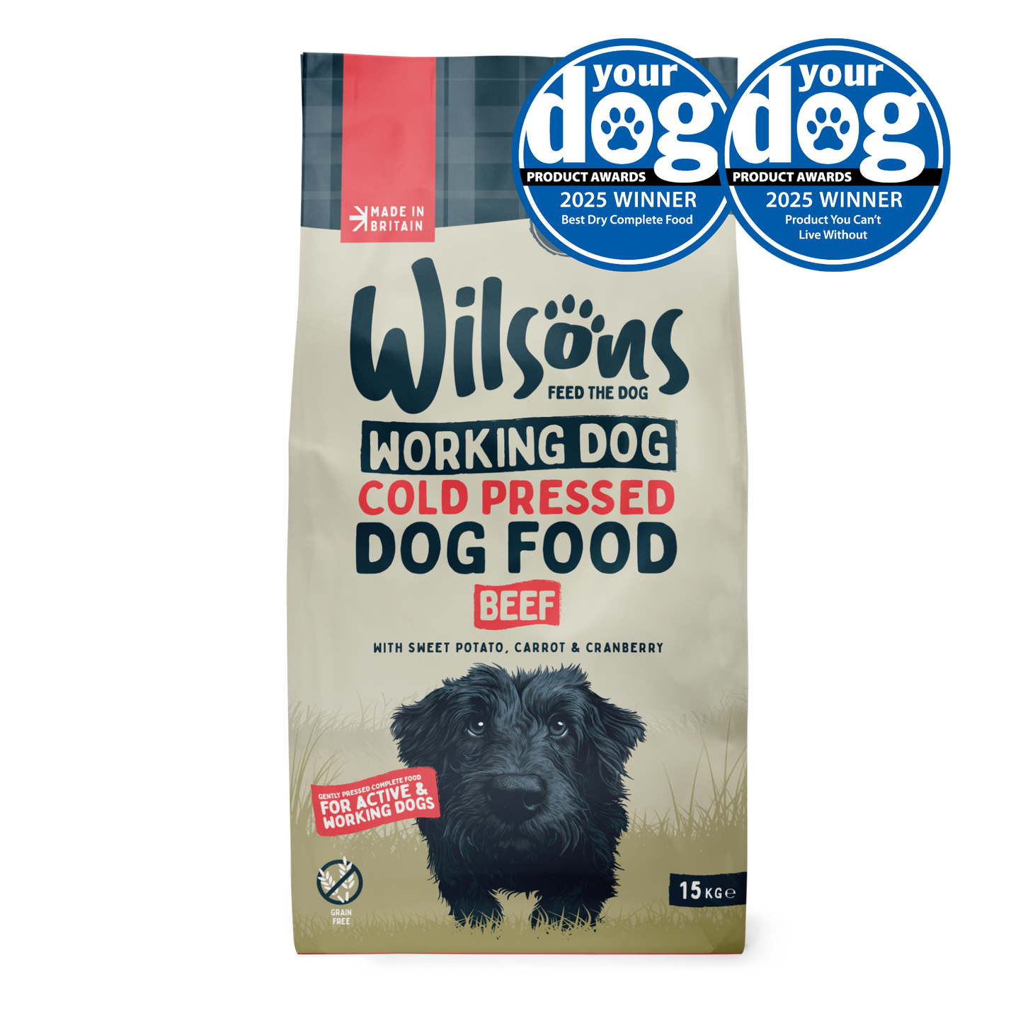 Beef Cold Pressed Working Dog Food