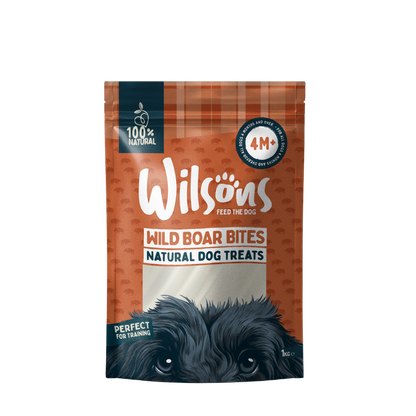 Wild Boar Bites Natural Dog Treats