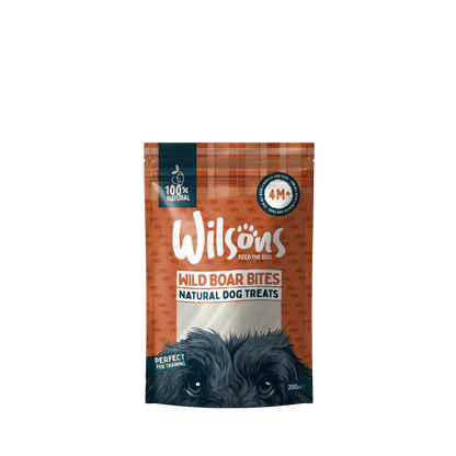 Wild Boar Bites Natural Dog Treats